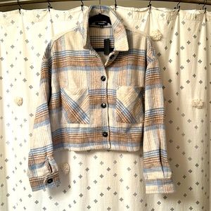 NWT flannel jacket size large